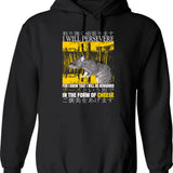 I Will Not Comply Hoodie - Retro Graphic Pullover Hoodie for Men & Women - Black