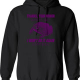 I Woke Up Today And Choose Violence Pygmy Hippo Vintage Moo Deng Bootleg Hoodie - Black