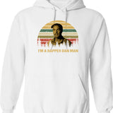 I'm A Biker Grandad - Like A Normal Grandad Only Much Cooler Hoodie - White
