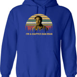 I'm A Biker Grandad - Like A Normal Grandad Only Much Cooler Hoodie - Blue