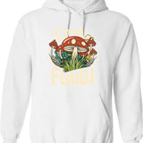 I'm A Dude He's A Dude She's A Dude Cause We're All Dudes Hoodie - White