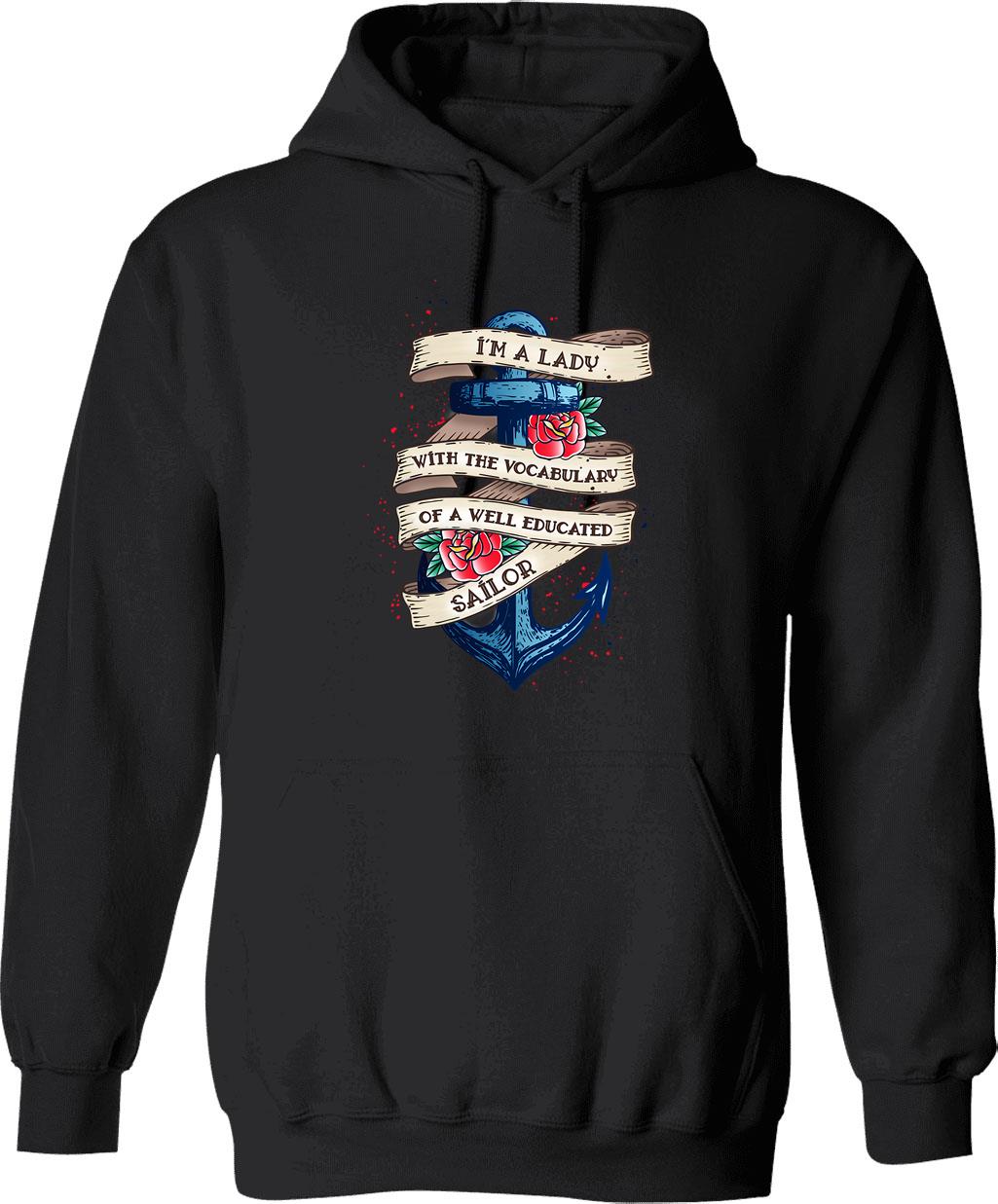 I'm A Grown Ass Man And I Do What My Dog Wants Hoodie - Black