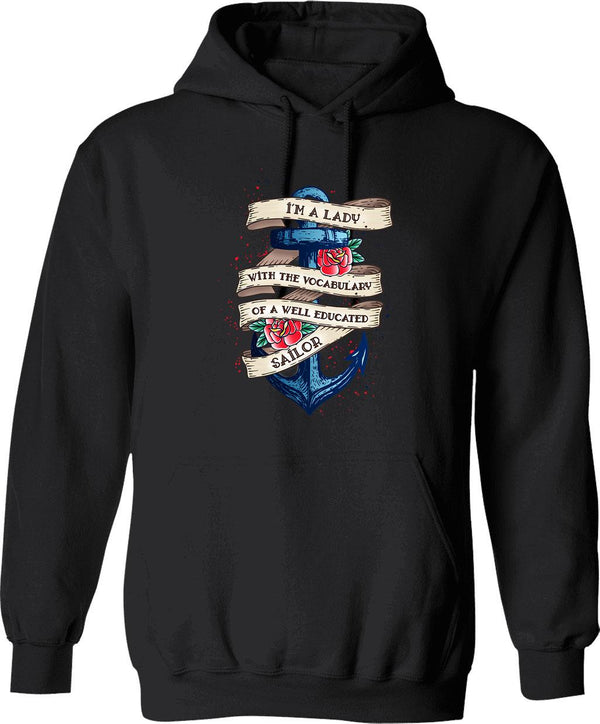 I'm A Grown Ass Man And I Do What My Dog Wants Hoodie - Black