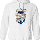 I'm A Grown Ass Man And I Do What My Dog Wants Hoodie - White
