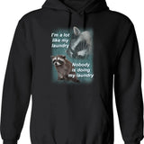 I'm A Lady With The Vocabulary Of A Well Educated Sailor Hoodie - Black
