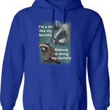 I'm A Lady With The Vocabulary Of A Well Educated Sailor Hoodie - Blue