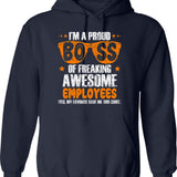 I'm A Pepper Hoodie - Retro Graphic Pullover Hoodie for Men & Women - Navy