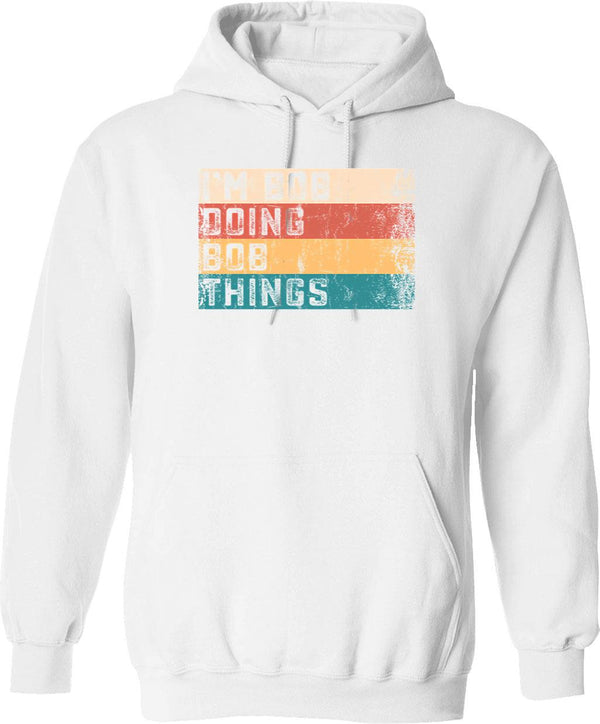 I'm An Adult Funny 18th Birthday Girls Hoodie - White