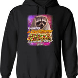 I'm Going Home With The Drummer Hoodie - Black