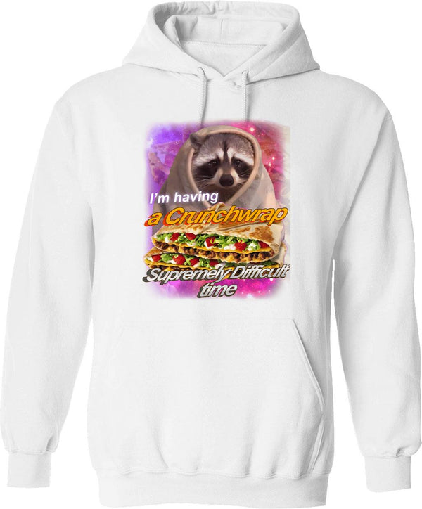 I'm Going Home With The Drummer Hoodie - White