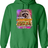 I'm Going Home With The Drummer Hoodie - Green