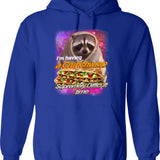 I'm Going Home With The Drummer Hoodie - Blue