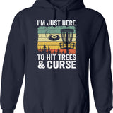 I'm In The Mood Hoodie - Retro Graphic Pullover Hoodie for Men & Women - Navy