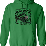 I'm Not A Zombie I Don't Eat Flesh Funny Vegan Shirt Hoodie - Green
