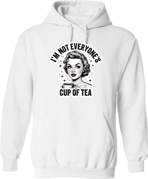 I'm Not Bossy I'm Aggressively Helpful Hoodie - White