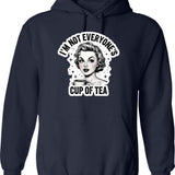I'm Not Bossy I'm Aggressively Helpful Hoodie - Navy