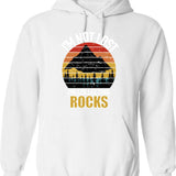I'm Not Lost I'm Looking For Arrows. Retro Vintage Archery Lover Gift For Archers Hoodie - White