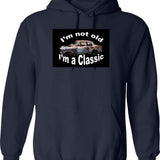 I'm Not Old I Am A Classic Hoodie - Navy