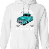 I'm Not Old I'm Classic Funny Car Design Birthday Hoodie - White