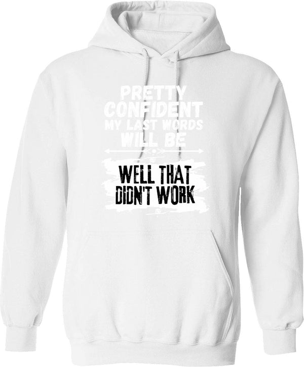 I'm Overstimulated Hoodie - Retro Graphic Pullover Hoodie for Men & Women - White