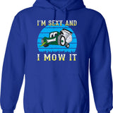 I'm Retired It's 5 O'clock Everywhere Funny Retirement Cruise Hoodie - Blue