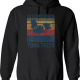 I'm Shawn You're Marty Hoodie - Retro Graphic Pullover Hoodie for Men & Women - Black