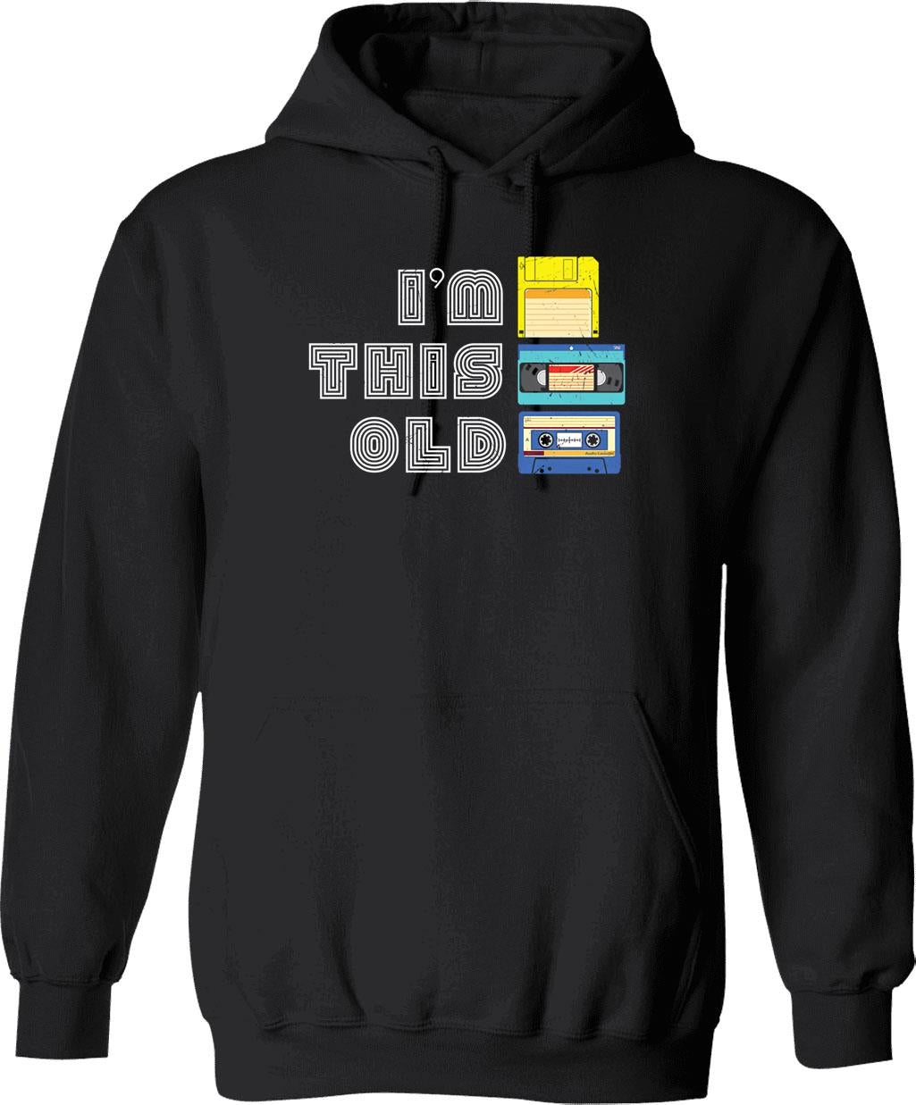 I'm The Scatman Hoodie - Retro Graphic Pullover Hoodie for Men & Women - Black