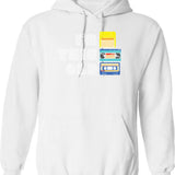 I'm The Scatman Hoodie - Retro Graphic Pullover Hoodie for Men & Women - White