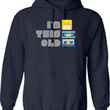 I'm The Scatman Hoodie - Retro Graphic Pullover Hoodie for Men & Women - Navy