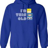 I'm The Scatman Hoodie - Retro Graphic Pullover Hoodie for Men & Women - Blue