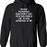 I'm This Old Hoodie - Retro Graphic Pullover Hoodie for Men & Women - Black
