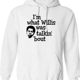 I'm Very Vulnerable Rn - Goth Edition Hoodie - White