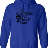 I'm Very Vulnerable Rn - Goth Edition Hoodie - Blue
