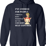 I'm Your Huckleberry (vintage Distressed Look) Hoodie - Navy