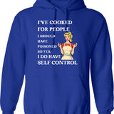 I'm Your Huckleberry (vintage Distressed Look) Hoodie - Blue