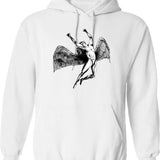 Ic Xc Nika Cross Christian Orthodox Retro Vintage Hoodie - White