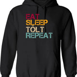 Ice Tea Merch Classic . Hoodie - Retro Graphic Pullover Hoodie for Men & Women - Black