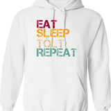 Ice Tea Merch Classic . Hoodie - Retro Graphic Pullover Hoodie for Men & Women - White