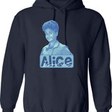 Icelandic Horse Eat Sleep Repeat Hoodie - Retro Graphic Pullover Hoodie for Men & Women - Navy