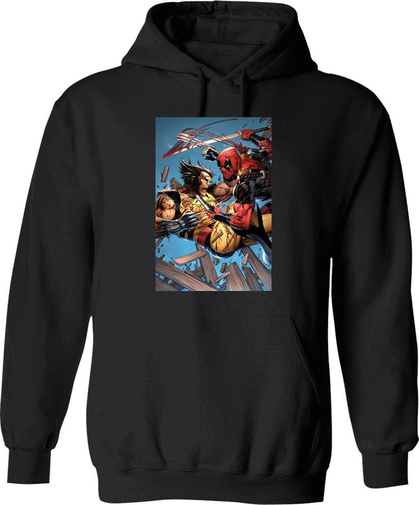 Iconic Alice Hoodie - Retro Graphic Pullover Hoodie for Men & Women - Black
