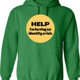Iddqd - God Mode Hoodie - Retro Graphic Pullover Hoodie for Men & Women - Green