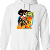 Idlewild Logo Hoodie - Retro Graphic Pullover Hoodie for Men & Women - White