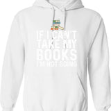 If He Dies He Dies Hoodie - Retro Graphic Pullover Hoodie for Men & Women - White