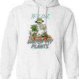 If I Collapse Please Pause My Watch Retro Running Hoodie - White