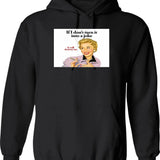 If I Die Water My Plants Hoodie - Black