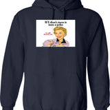 If I Die Water My Plants Hoodie - Navy