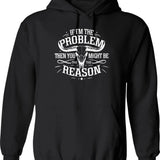 If I Say First Of All Run Away Because I Have Prepared Charts Data Research And Will Destroy You Hoodie - Black