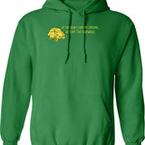 If You Can Read This The Bitch Fell Off Biker Back Print Shirt - Green