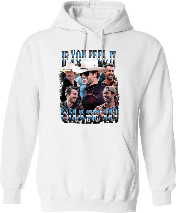If You Don't Like My Driving Get Off The Sidewalk. Hoodie - White