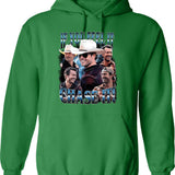 If You Don't Like My Driving Get Off The Sidewalk. Hoodie - Green
